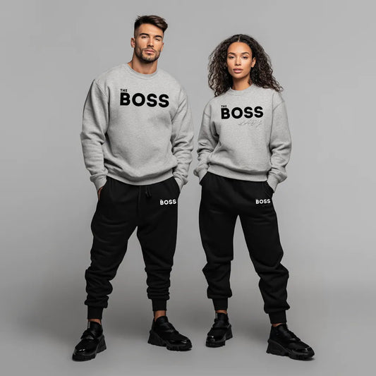 Два броя Мъжки и Дамски Екипи за двойки Boss / Boss Lady New - Fitness Drehi