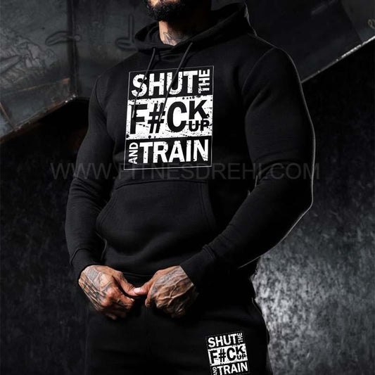 Екип Shut the F up Премиум - Fitness Drehi