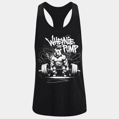 Фитнес потник с изрязан гръб Wheynie the Pump