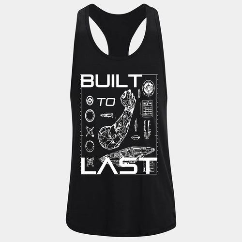 Фитнес потник с изрязан гръб Built To Last