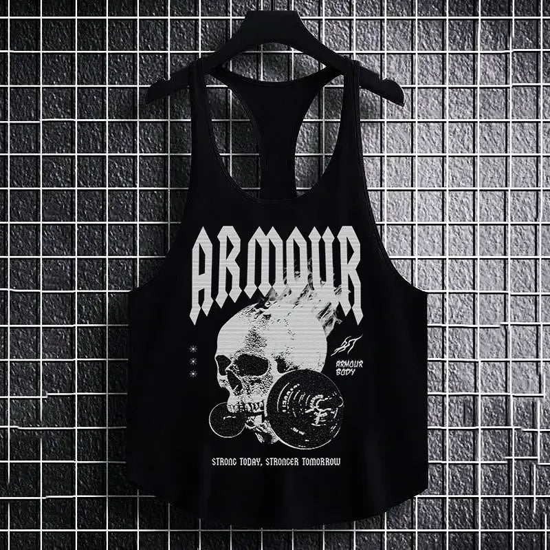 Фитнес потник с изрязан гръб Armour