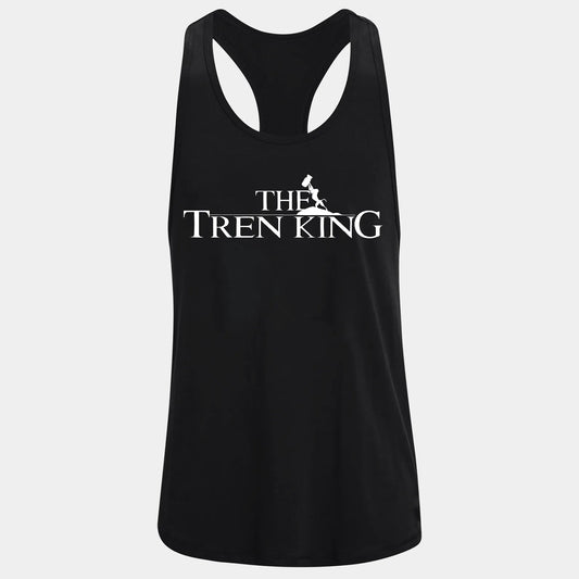 Фитнес потник с изрязан гръб The Tren King