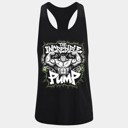 Фитнес потник с изрязан гръб The Incredible Pump 2