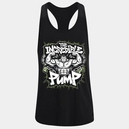 Фитнес потник с изрязан гръб The Incredible Pump 2