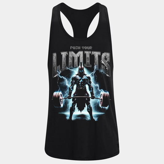 Фитнес потник с изрязан гръб Limits