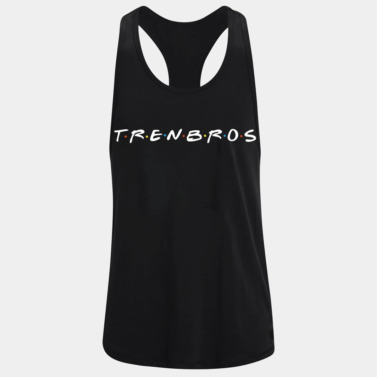 Фитнес потник с изрязан гръб TrenBros