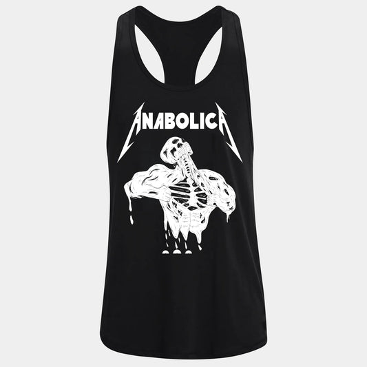 Фитнес потник с изрязан гръб Anabolic