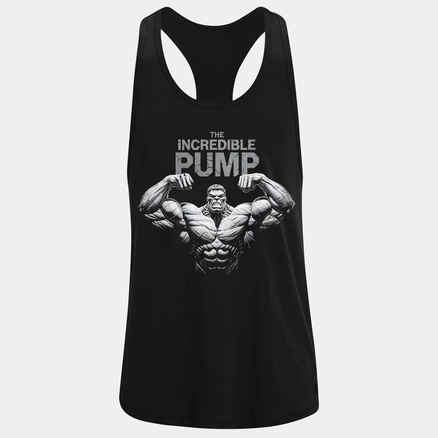 Фитнес потник с изрязан гръб The Incredible Pump