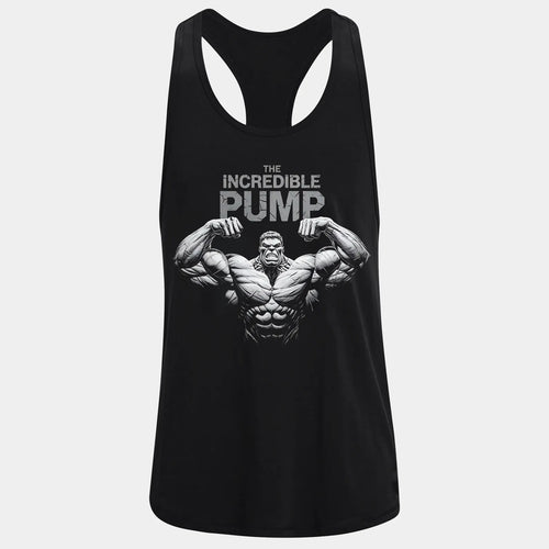 Фитнес потник с изрязан гръб The Incredible Pump