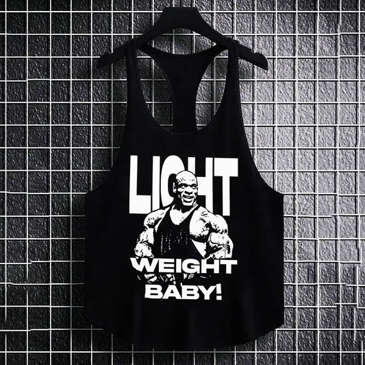 Фитнес потник с изрязан гръб Lightweight Baby
