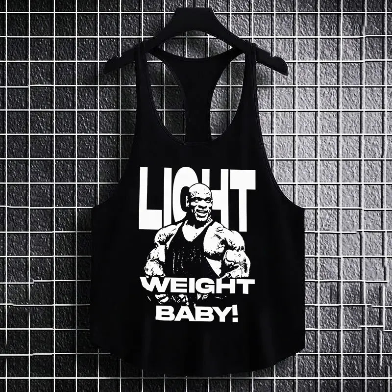 Фитнес потник с изрязан гръб Lightweight Baby - Fitness Drehi