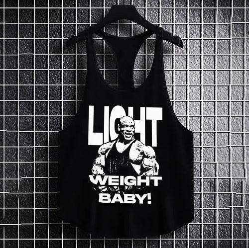 Фитнес потник с изрязан гръб Lightweight Baby - Fitness Drehi
