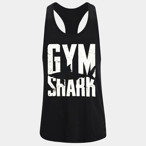 Фитнес потник с изрязан гръб Shark - Fitness Drehi