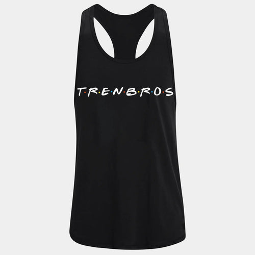 Фитнес потник с изрязан гръб TrenBros - Fitness Drehi