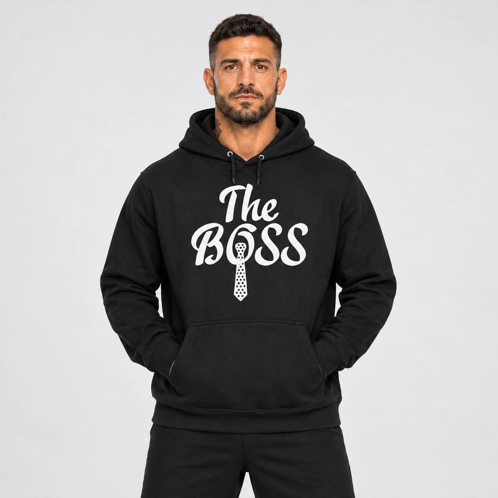 [OUTLET]  Мъжки Суичър The Boss [2XL] [S]