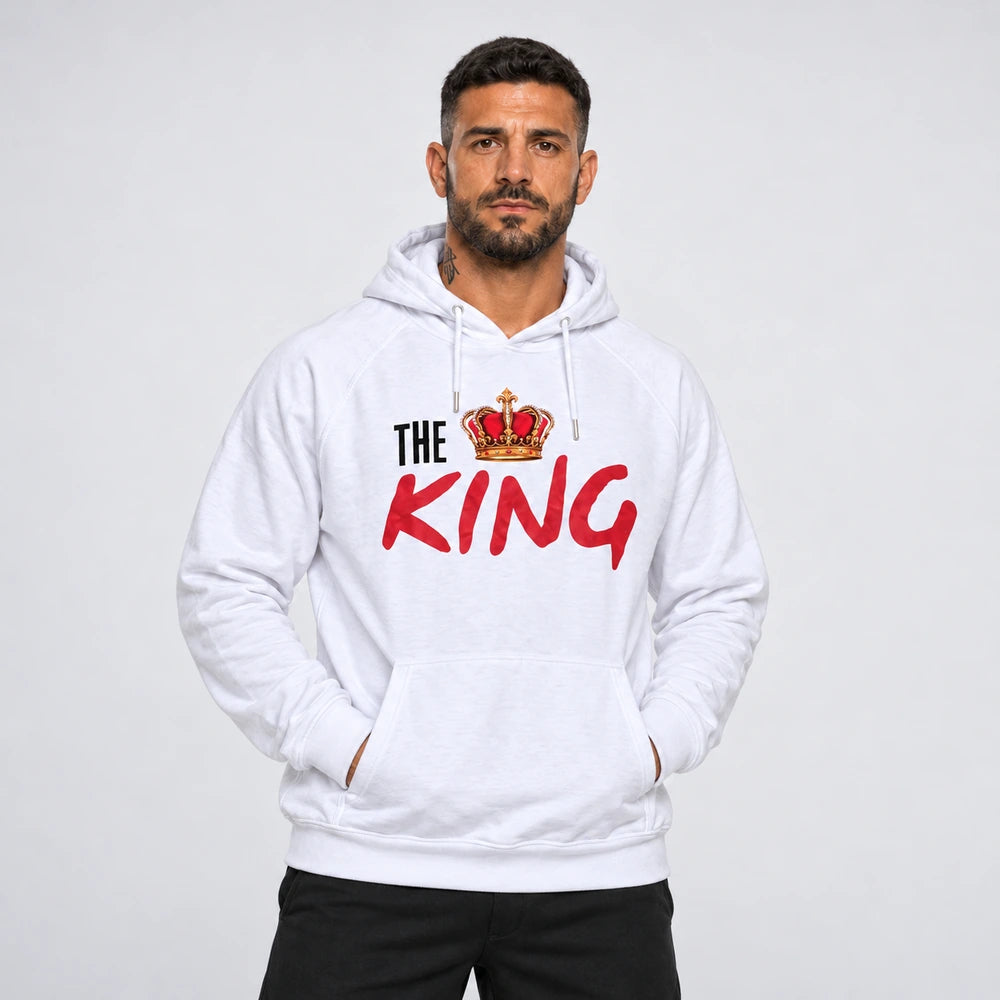 [OUTLET]  Мъжки Суичър The King Wh [2XL] [M]