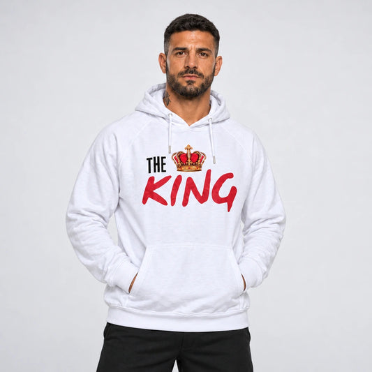 [OUTLET]  Мъжки Суичър The King Wh [2XL] [M]