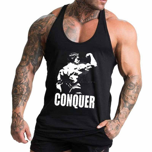 Изрязан потник Conquer - Fitness Drehi