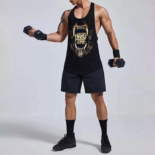Изрязан потник Hardcore - Fitness Drehi
