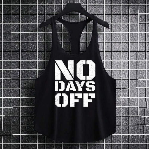 Изрязан потник No Days Off - Fitness Drehi