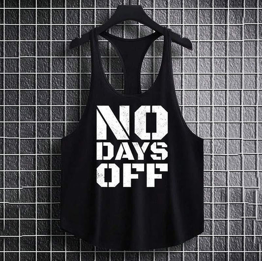 Изрязан потник No Days Off - Fitness Drehi