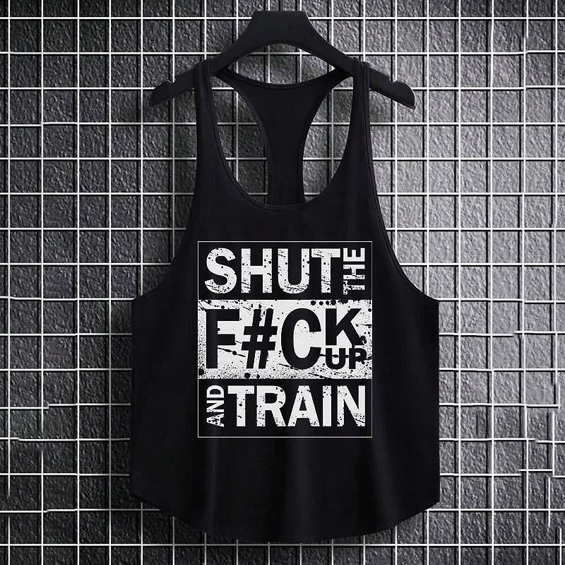 Изрязан потник Shht - Fitness Drehi
