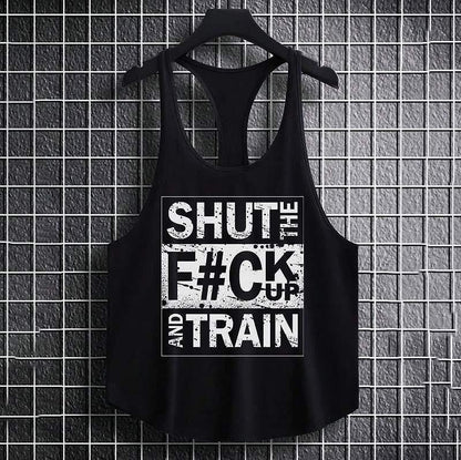 Изрязан потник Shht - Fitness Drehi