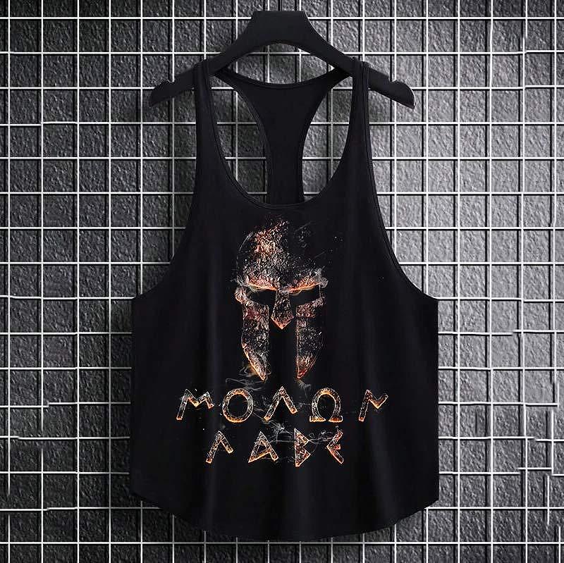 Изрязан потник Spartan Gold - Fitness Drehi