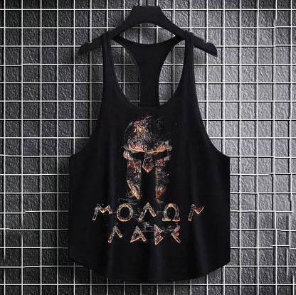 Изрязан потник Spartan Gold - Fitness Drehi