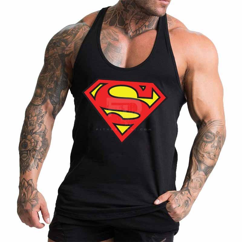 Изрязан потник Superman Classic - Fitness Drehi