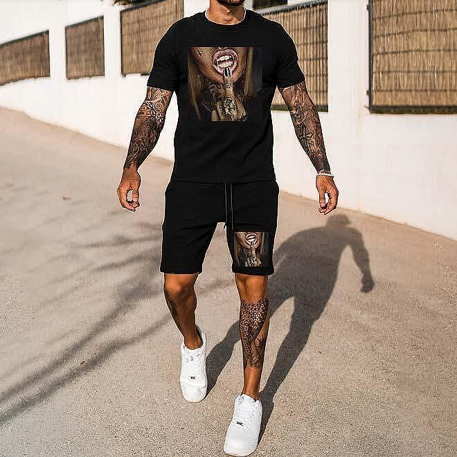Къс Екип FOTL Gangsta Lips - Fitness Drehi