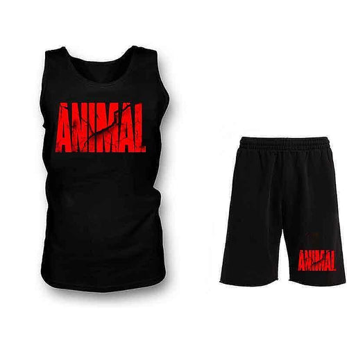 Къс Екип FOTL {потник} Animal Red - Fitness Drehi
