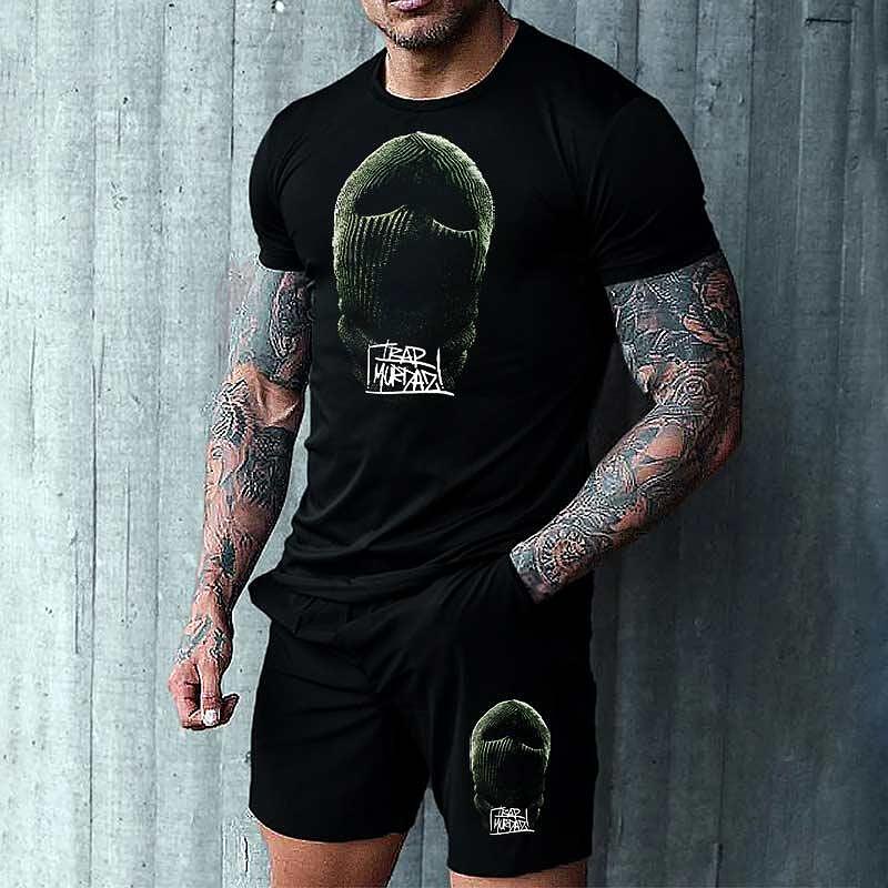 Къс Екип Gangsta Mask - Fitness Drehi
