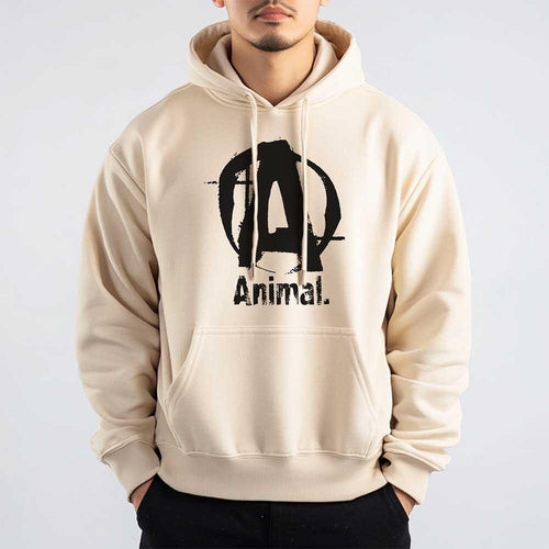 Мръсно Бял Суичър Animal