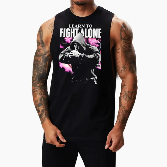 Muscle Потник Fight Alone