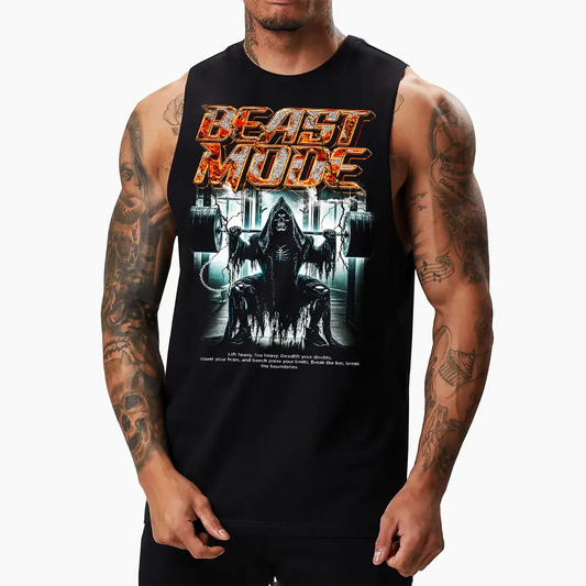 Muscle Потник Beast Mode Skull