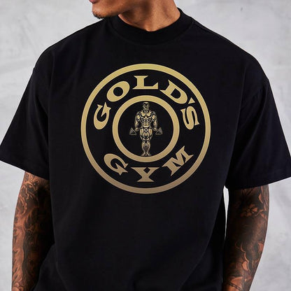 Oversize Унисекс Тениска Gold's Gym - Fitness Drehi