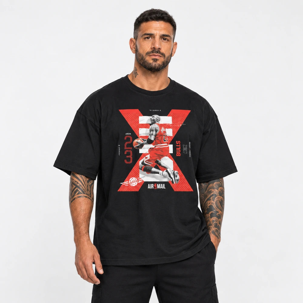 OUTLET Oversize Тениска Red X [3XL]