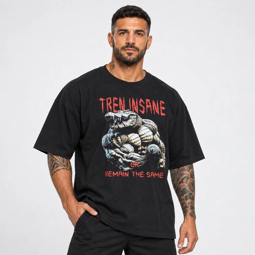 OUTLET Oversize Тениска Tren Insane [3XL]