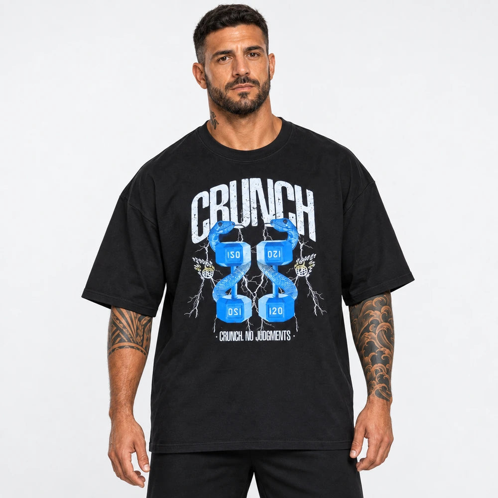 OUTLET Oversize Тениска  Crunch Bl [3XL]