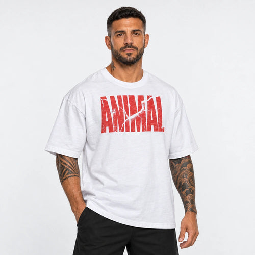 OUTLET Oversize Тениска Animal R  [2XL]