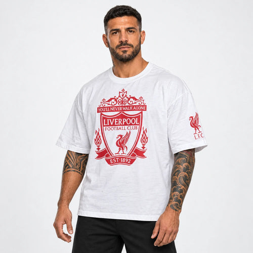 OUTLET Oversize Тениска Red Liverpool  [2XL]