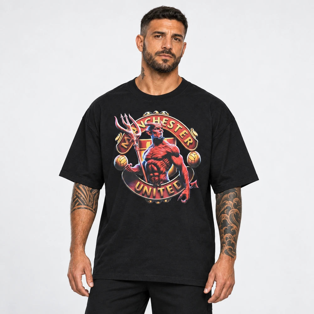 OUTLET Oversize Тениска  Man United [2XL]