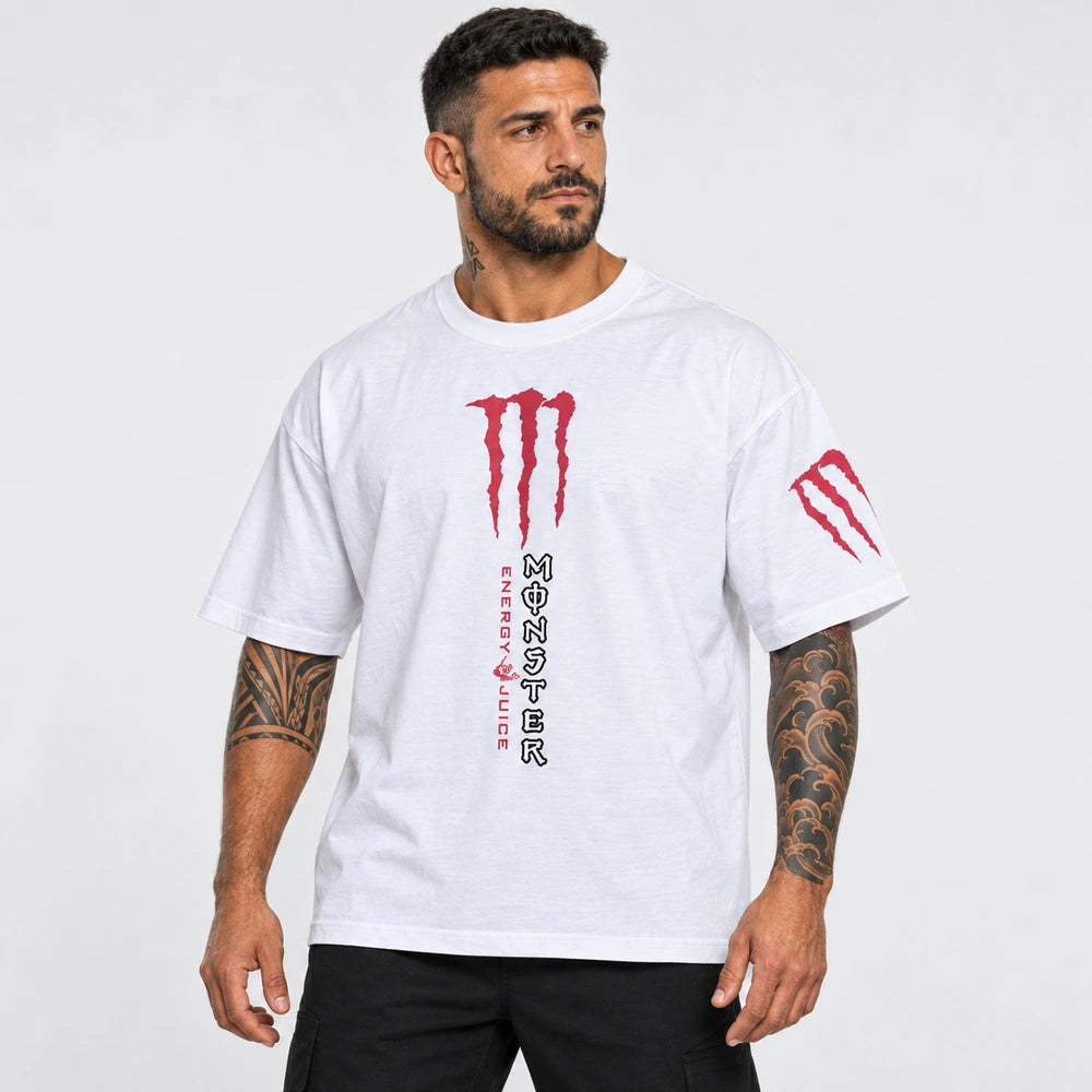 OUTLET Oversize Тениска  Monst Pink[XL]