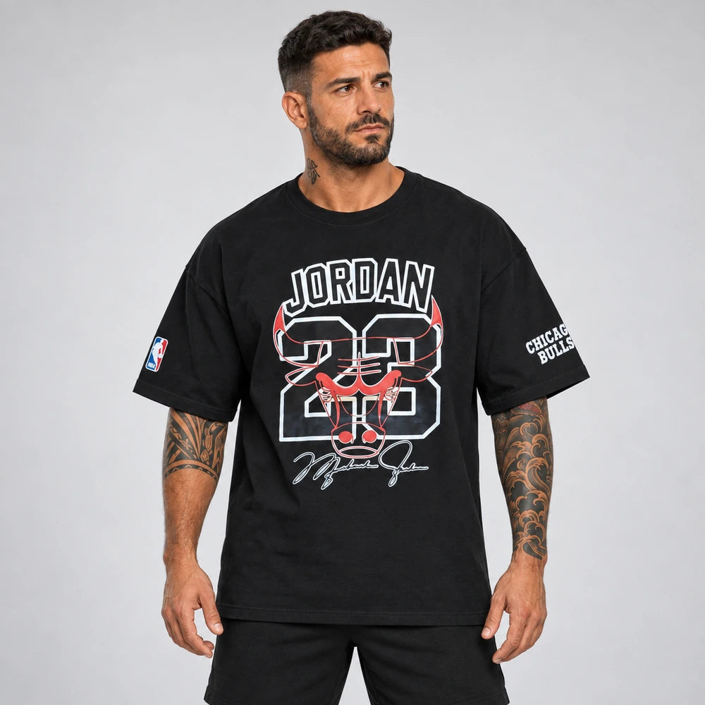 OUTLET Oversize Тениска  J23 Bl [L]
