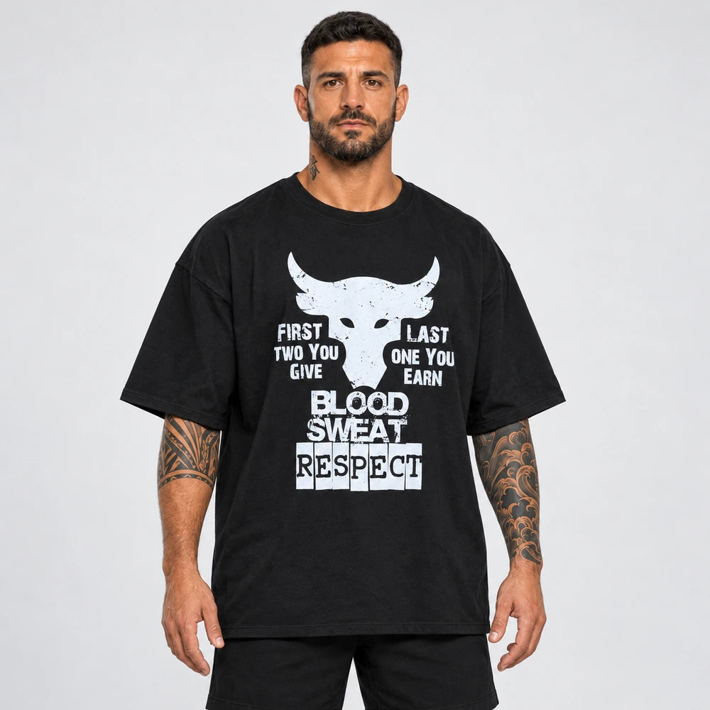 OUTLET Oversize Тениска Taur Wh [L]