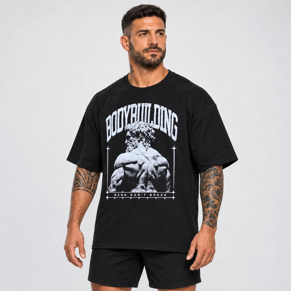 OUTLET Oversize Тениска Bodybilding [L]