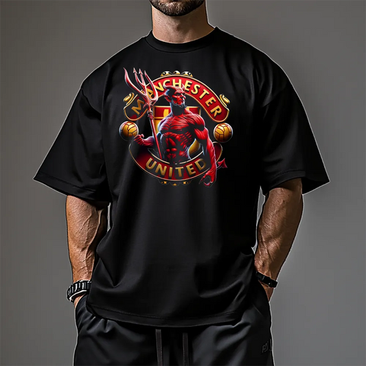 Oversized Унисекс Тениска ManUNTD