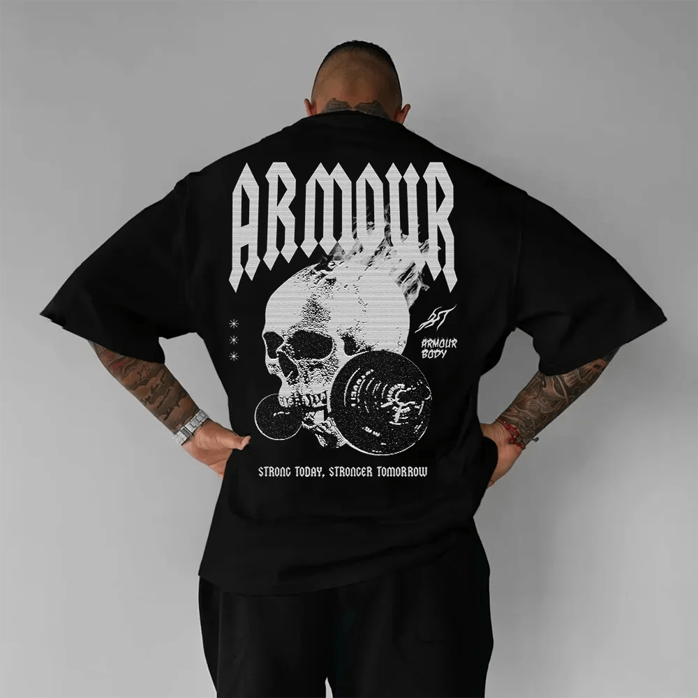 Oversized Унисекс Тениска Armour - Fitness Drehi