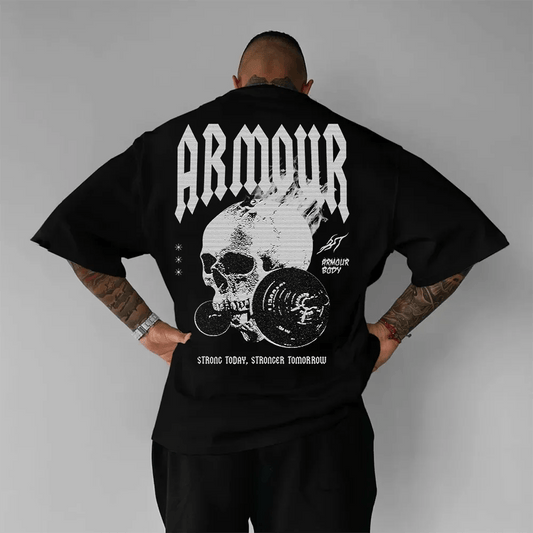 Oversized Унисекс Тениска Armour - Fitness Drehi